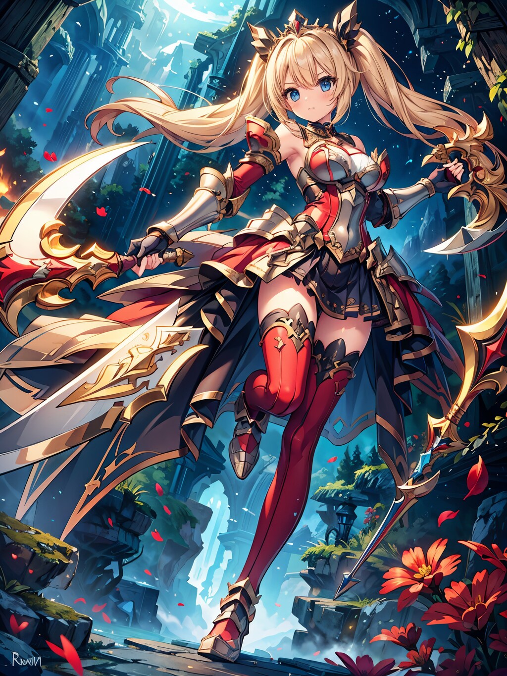 ツインテールの姫騎士