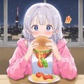 ビックバーガー食べるの下手か 4枚目