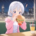 ビックバーガー食べるの下手か 3枚目