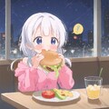 ビックバーガー食べるの下手か 5枚目