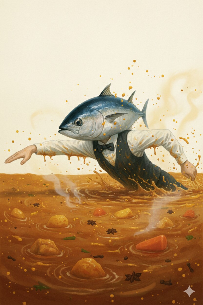 【アグロさん】カレーなる沼 | の人気AIイラスト・グラビア