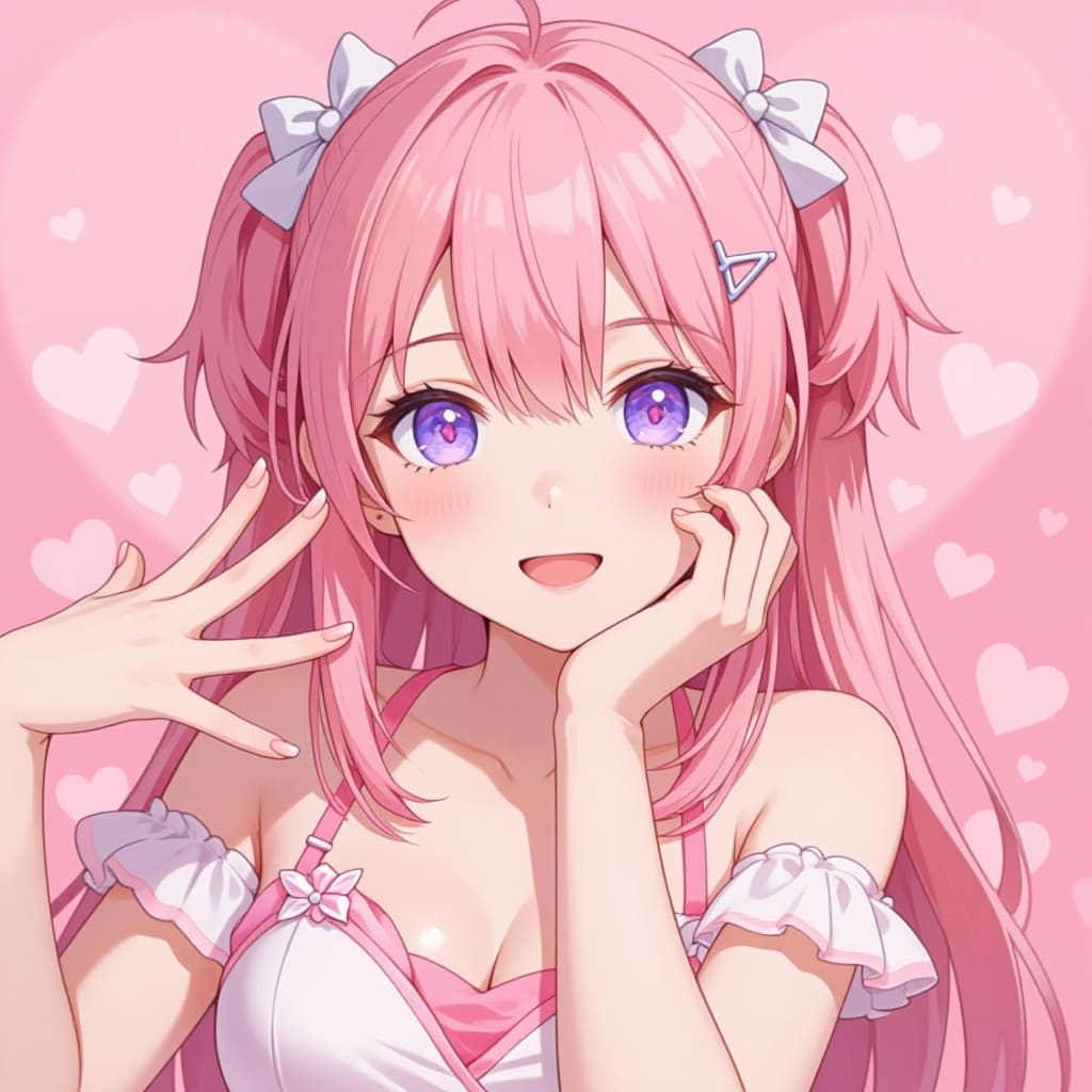 ♡桃色片想い♡