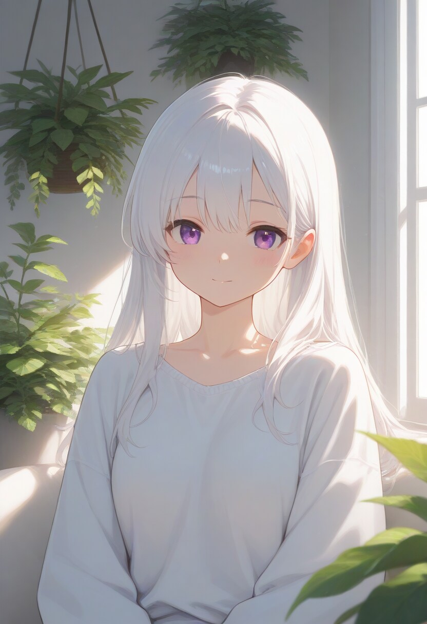 真っ白い髪の少女(7)