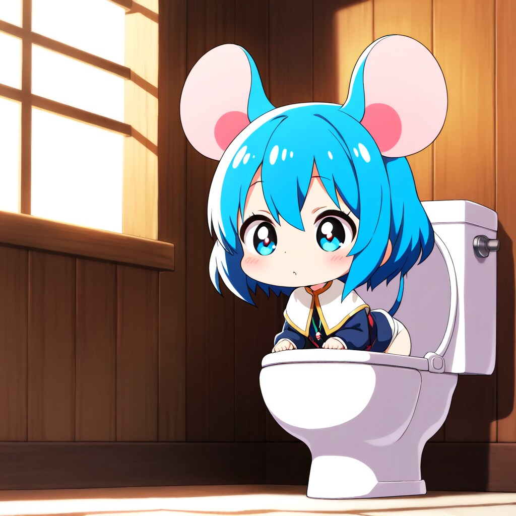 ひょっこり出て来たねずみちゃん！！