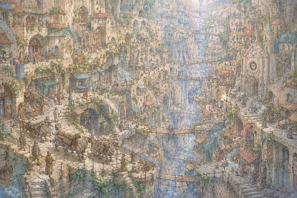 city in a gorge 02
