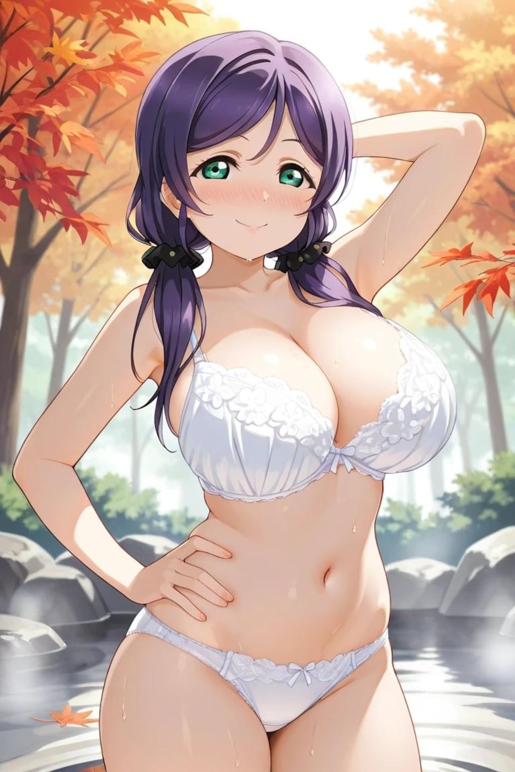 μ'sメンバーが下着姿になった　その1