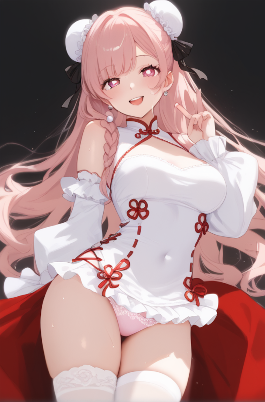 チャイナドレス衣装アイドル