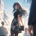 人混みの中でも可憐姉さん 2枚目