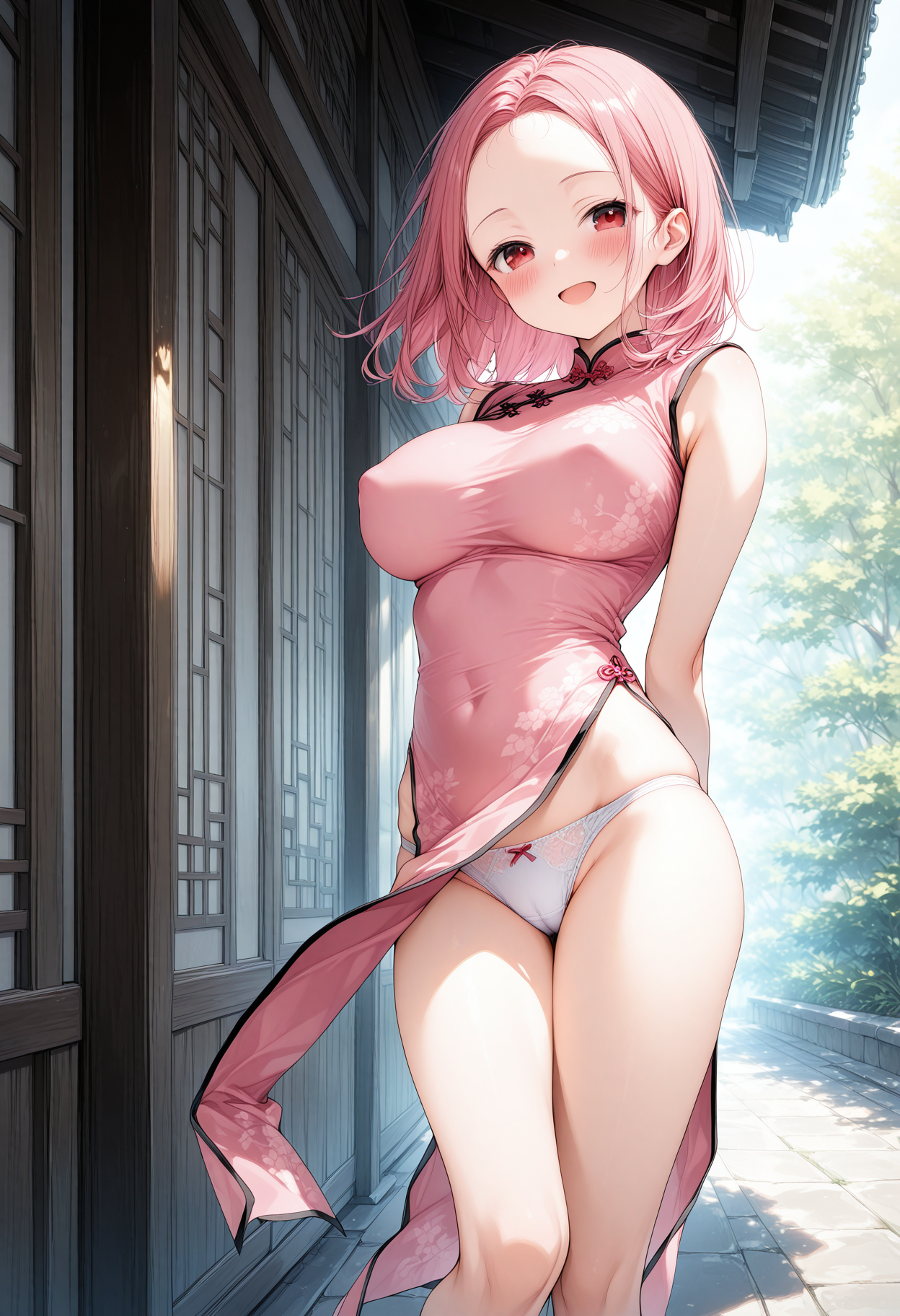 パンチラ チャイナドレス