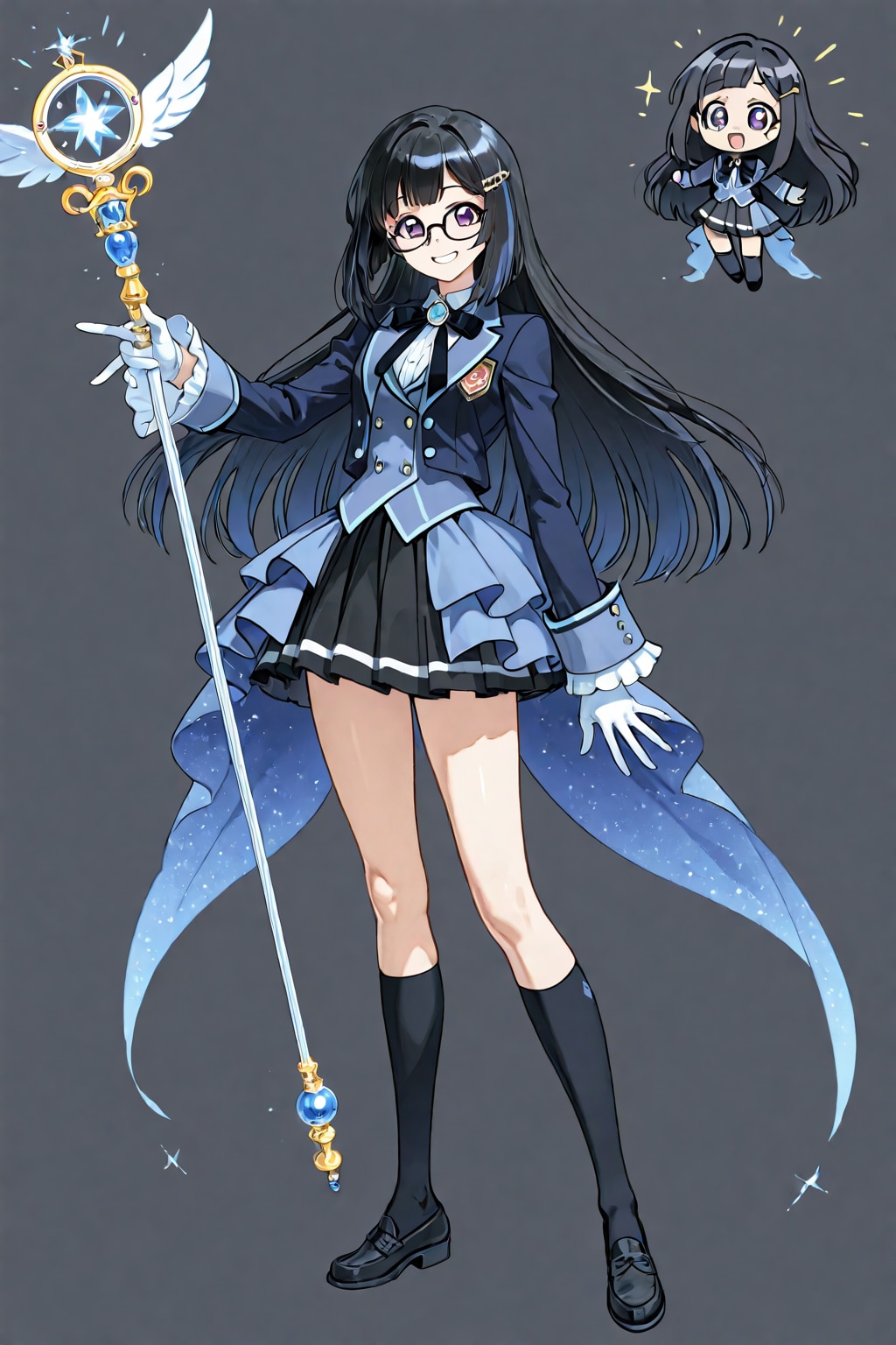 魔法少女試行錯誤（ちっちゃいのが浮いてる）