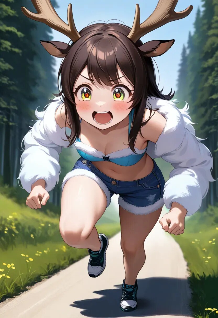 何で追いかけるのぉ～
