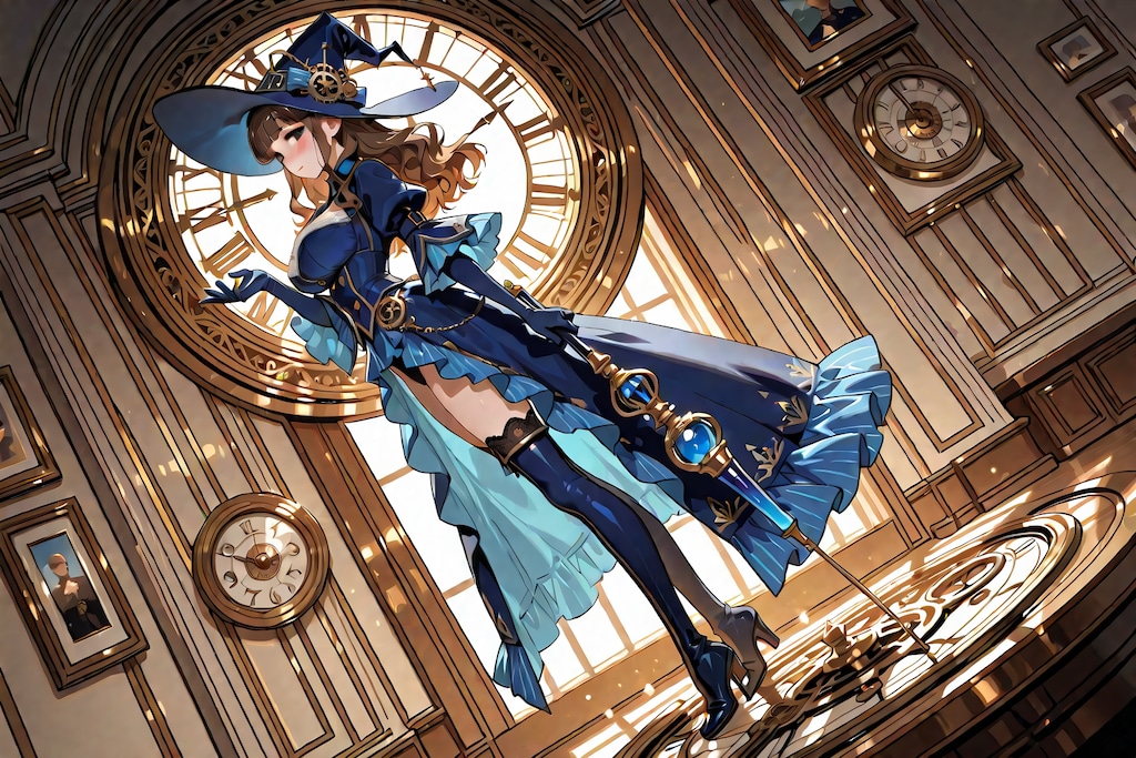 ダークブルーな魔女