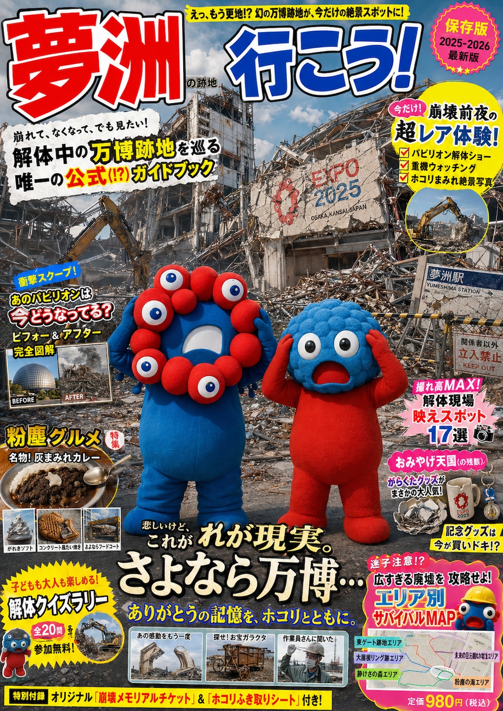 夢洲の跡地に行こう！