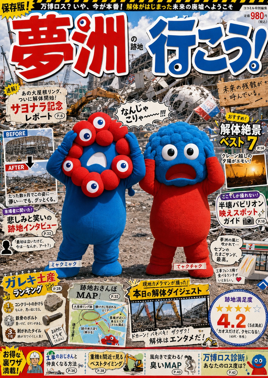 夢洲の跡地に行こう！