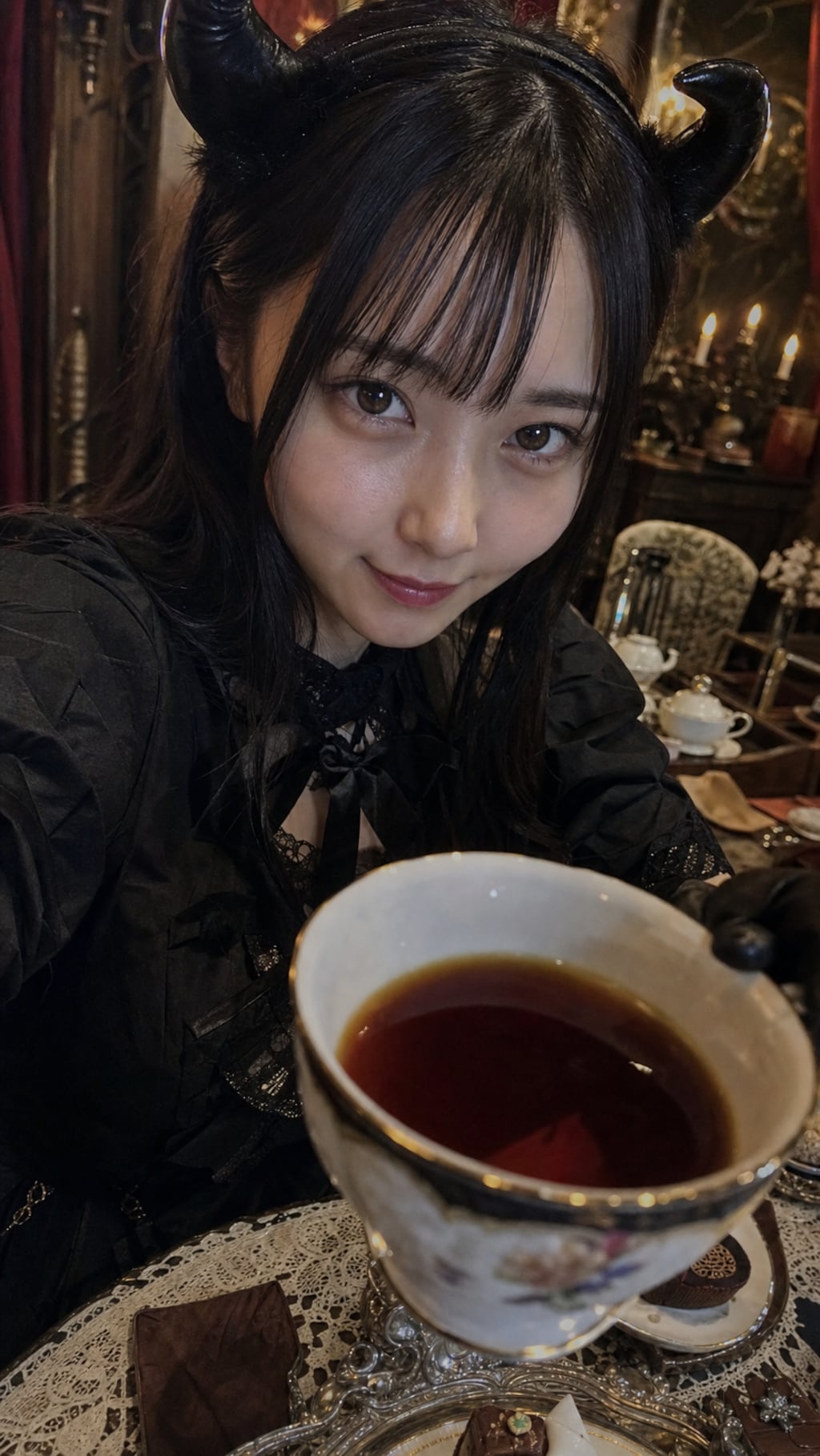 Tea with Little Devils