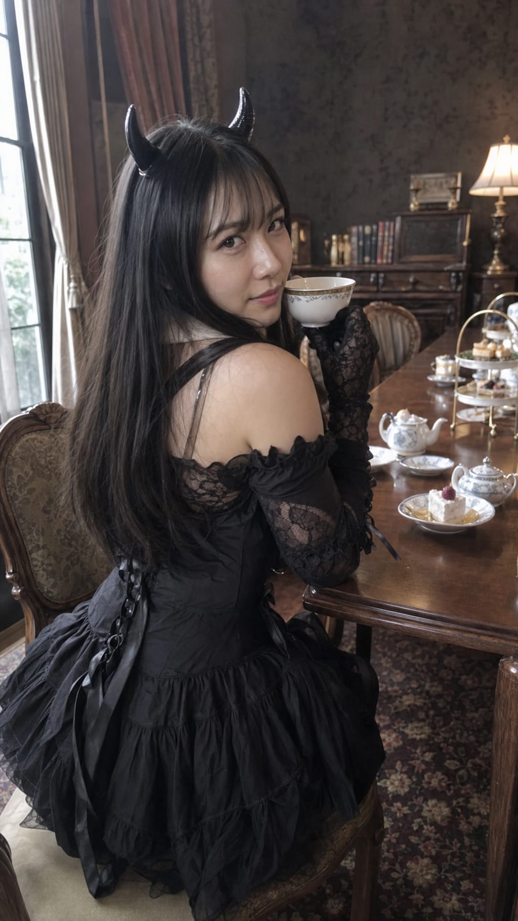 Tea with Little Devils