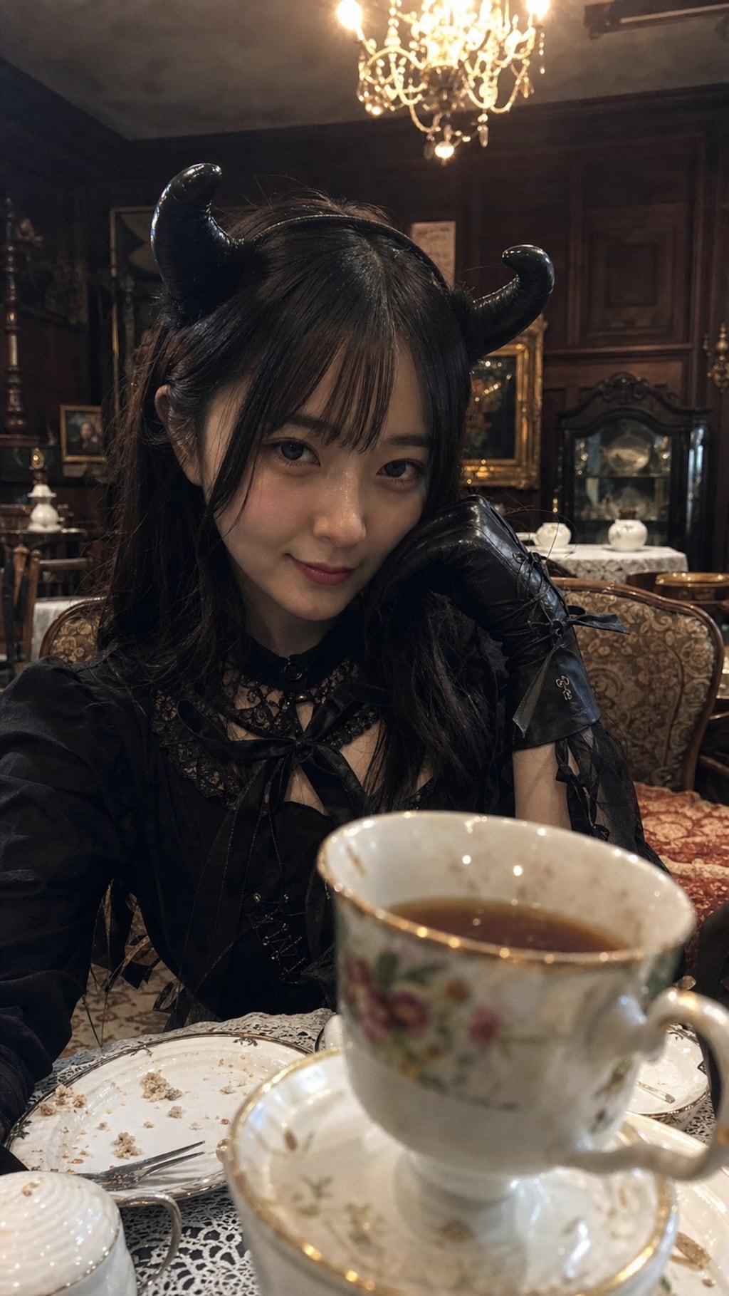 Tea with Little Devils