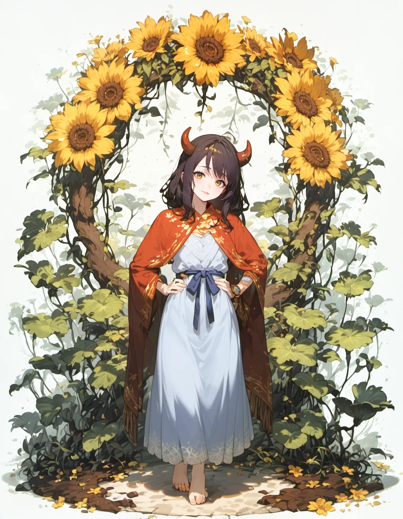 Princess of the Golden Sunflower Gate