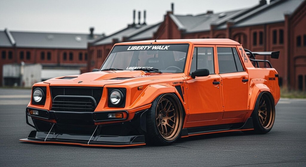 リバティーウォークランボルギーニLM002