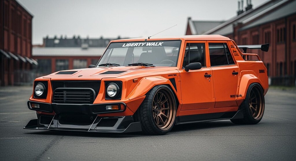 リバティーウォークランボルギーニLM002