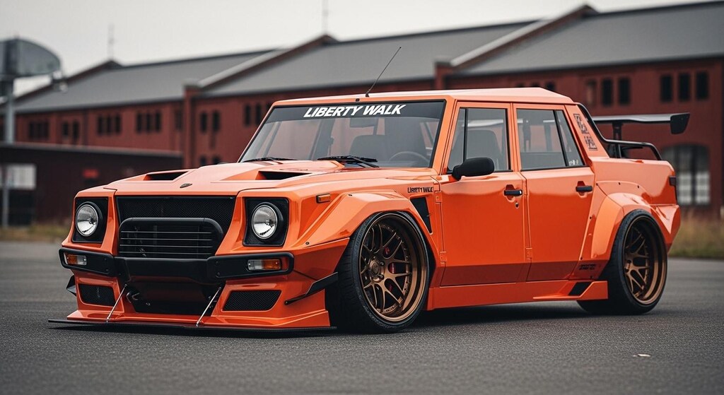 リバティーウォークランボルギーニLM002