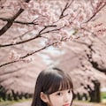 お花見 2枚目