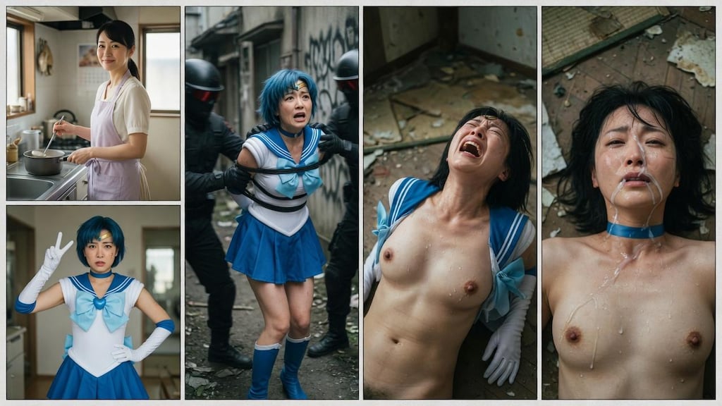 スーパーヒロイン熟女　セーラー戦士編