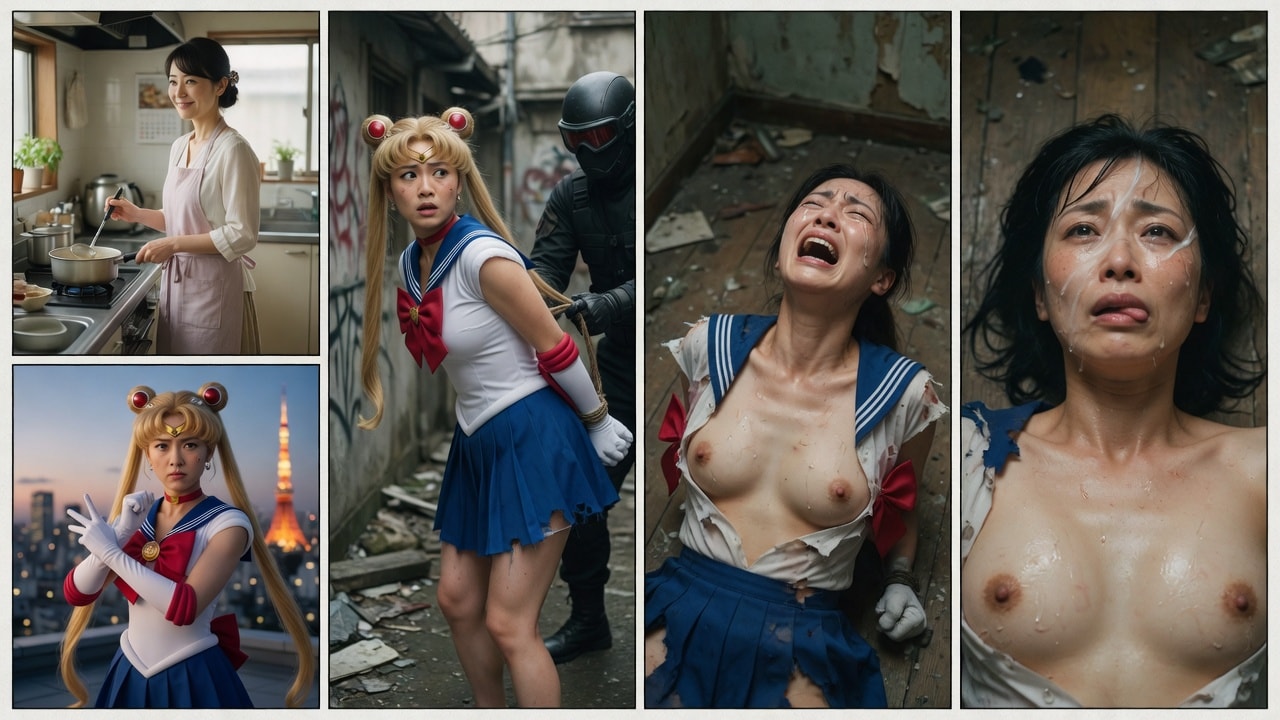 スーパーヒロイン熟女　セーラー戦士編