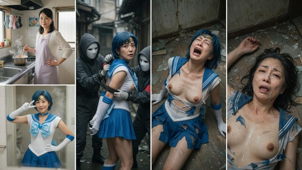 スーパーヒロイン熟女　セーラー戦士編
