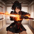 刀に炎を宿す 4枚目