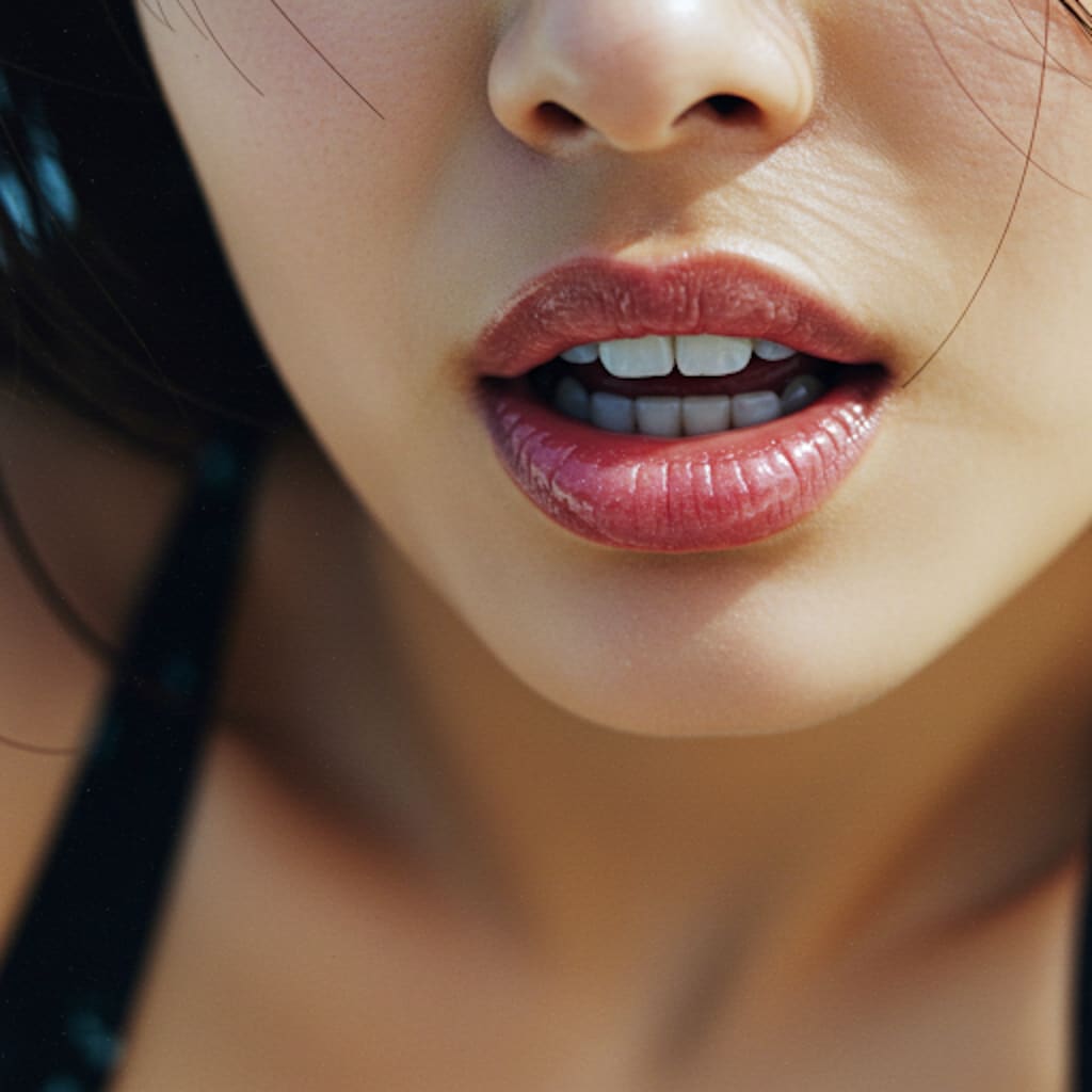 彼女の口