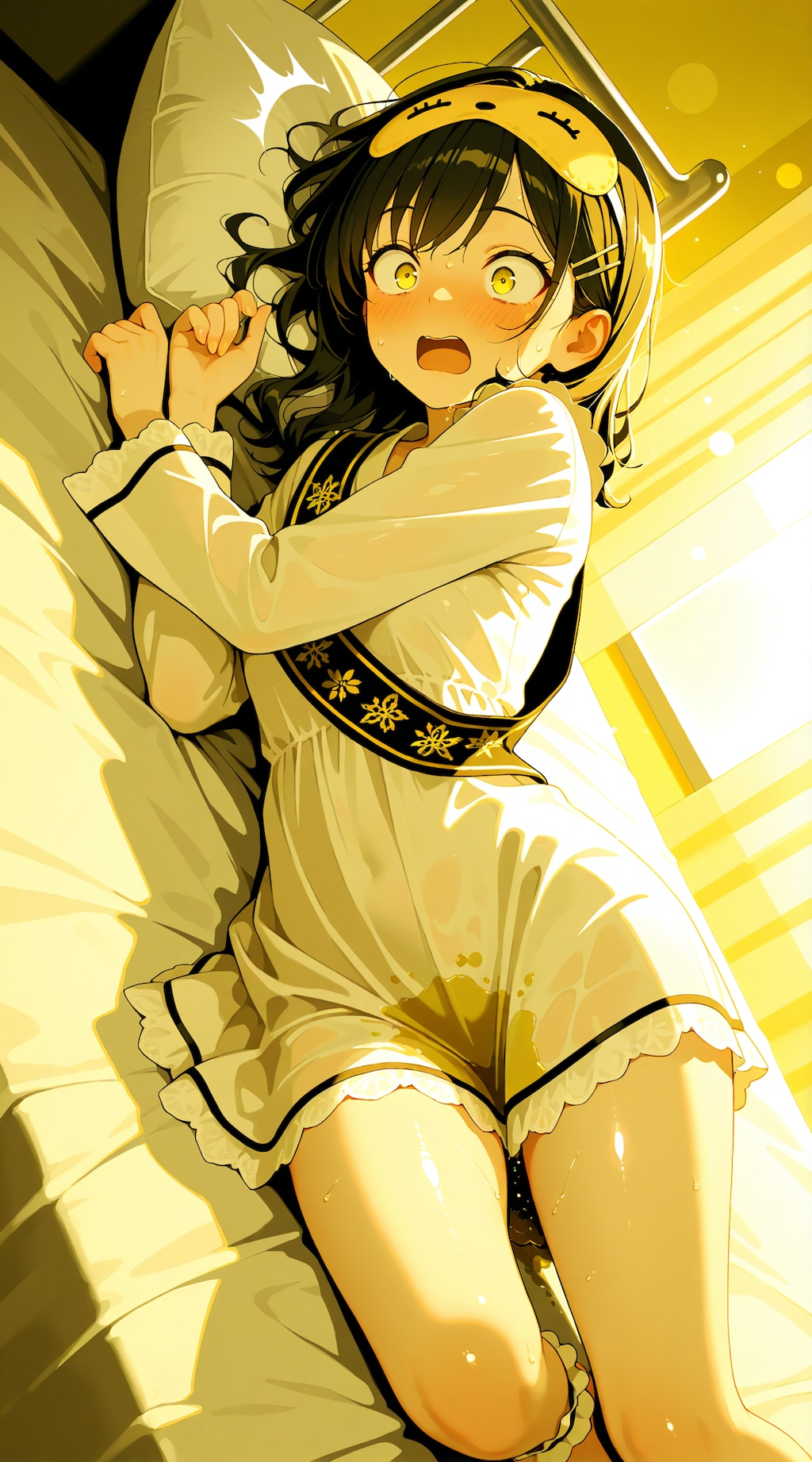 おねしょ (ベッドの上での思い出) 1