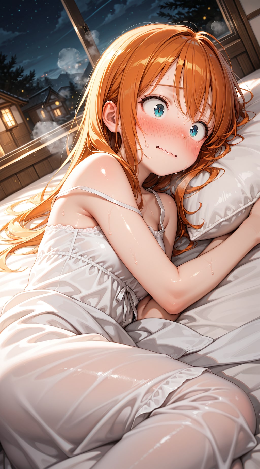 おねしょ (ベッドの上での思い出) 1