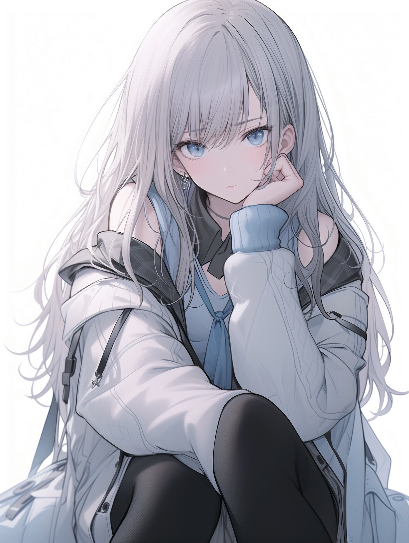 白好きの君