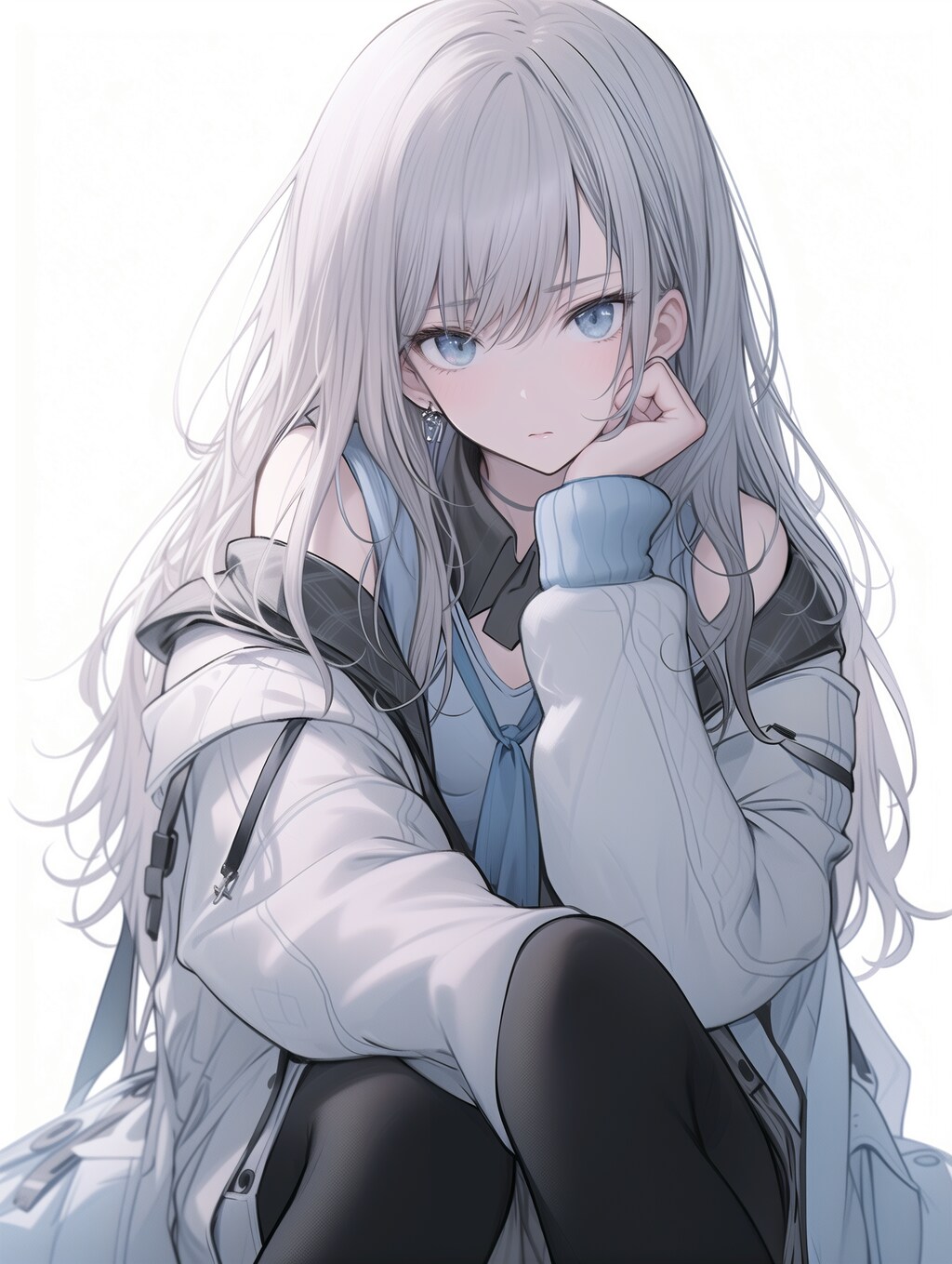 白好きの君