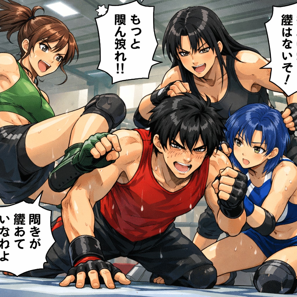 泣き虫レスラーらんま！第9話～アヤのスパーリング～