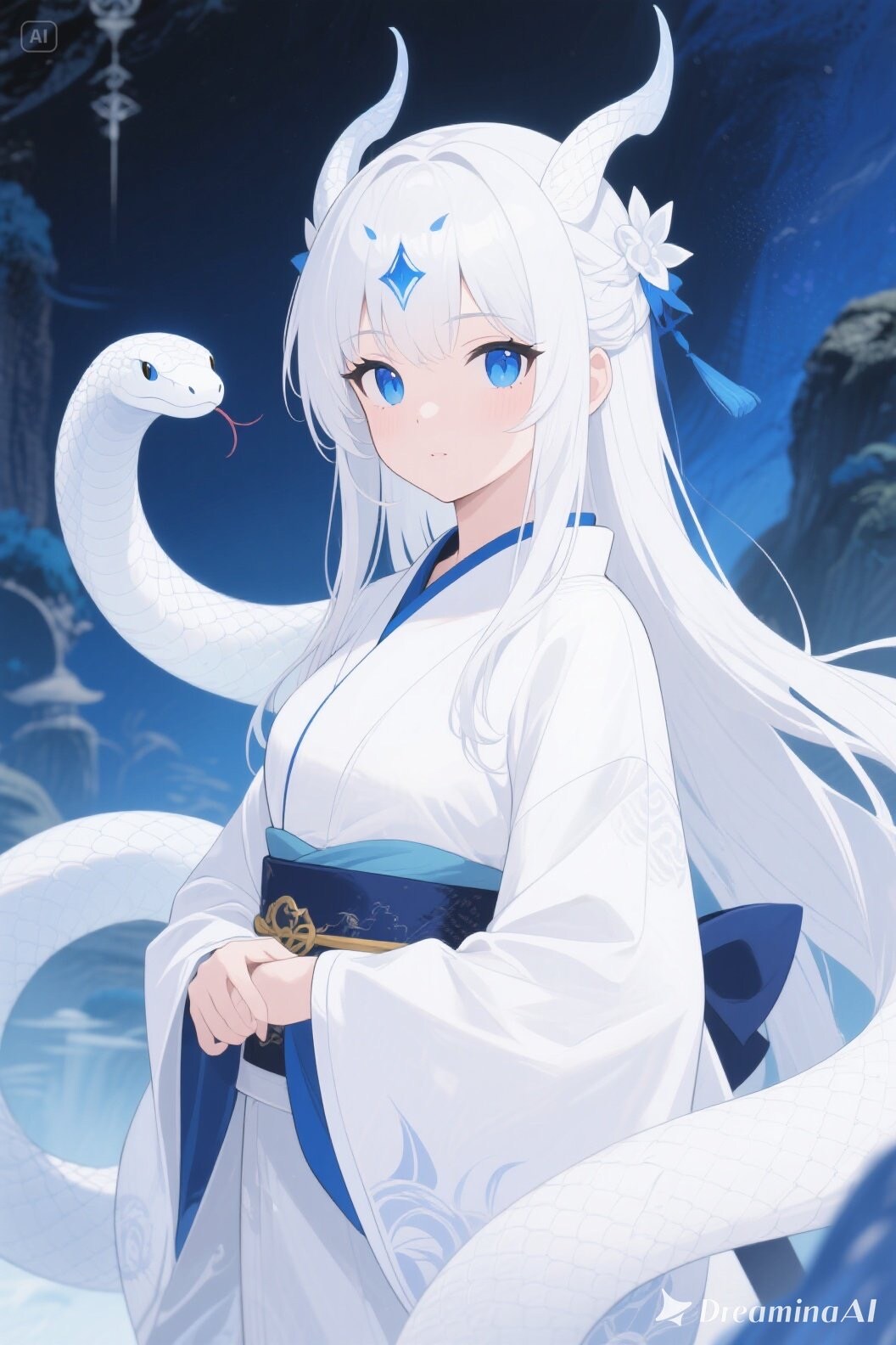 白蛇神社の御神体51 | の人気AIイラスト・グラビア