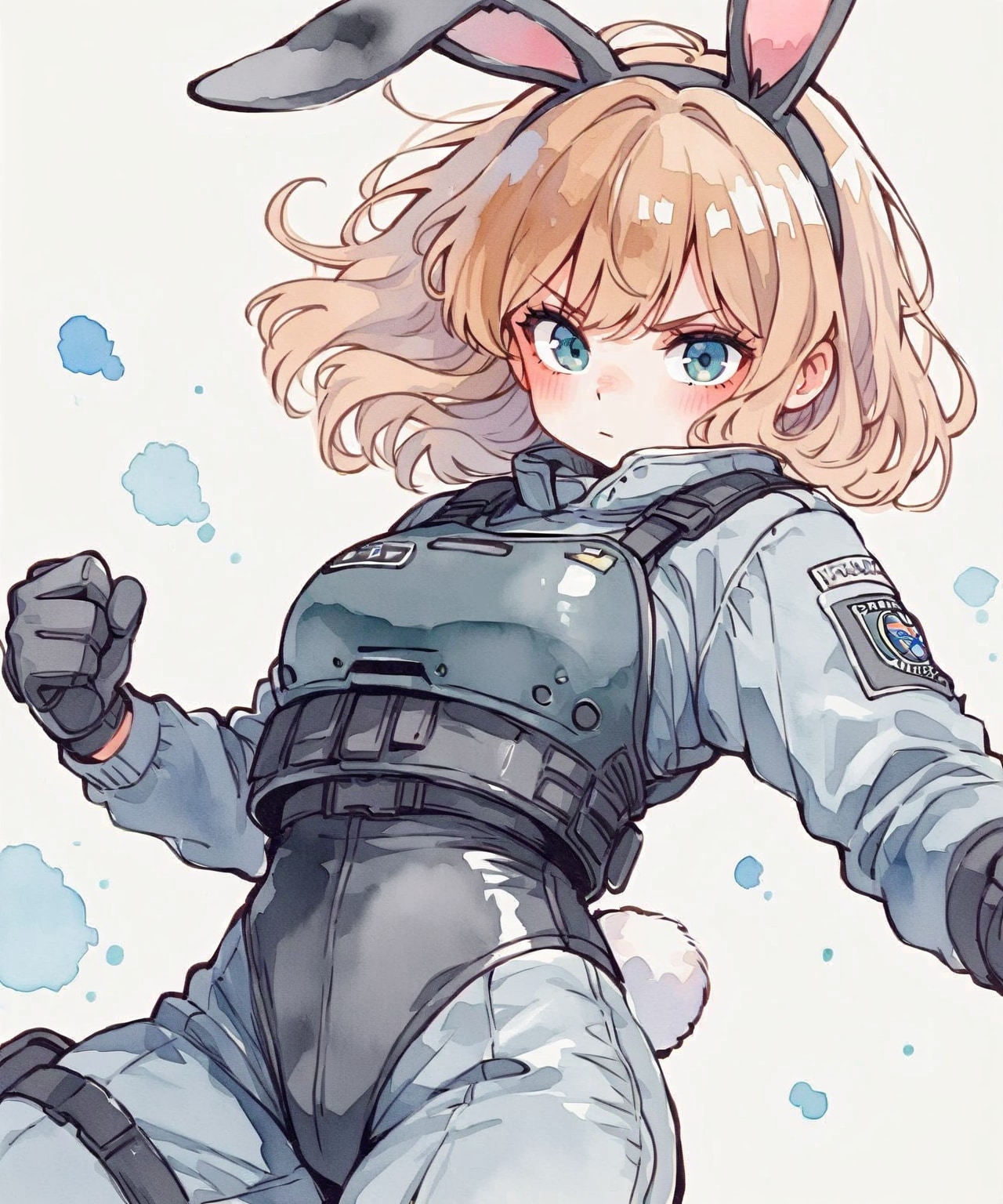 バニー婦警
