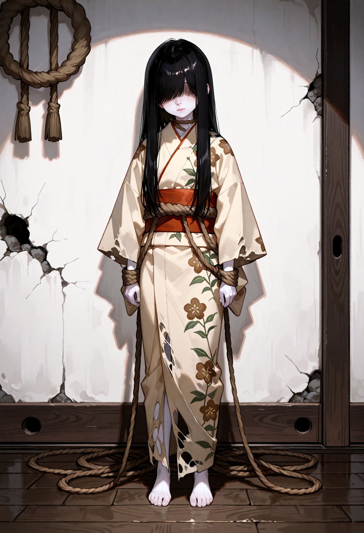 縄の巫女。 | の人気AIイラスト・グラビア