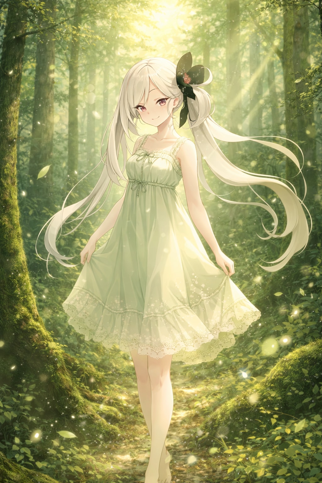 翠に溶けるひととき(ヒフミ・ノア・ムツキ)