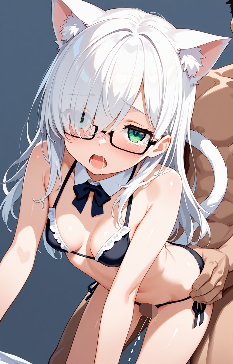 猫耳メイドビキニ「冬泉こはく」