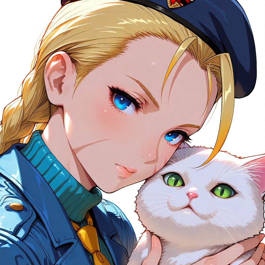 ストリートファイターのキャミィ・ホワイトさん。