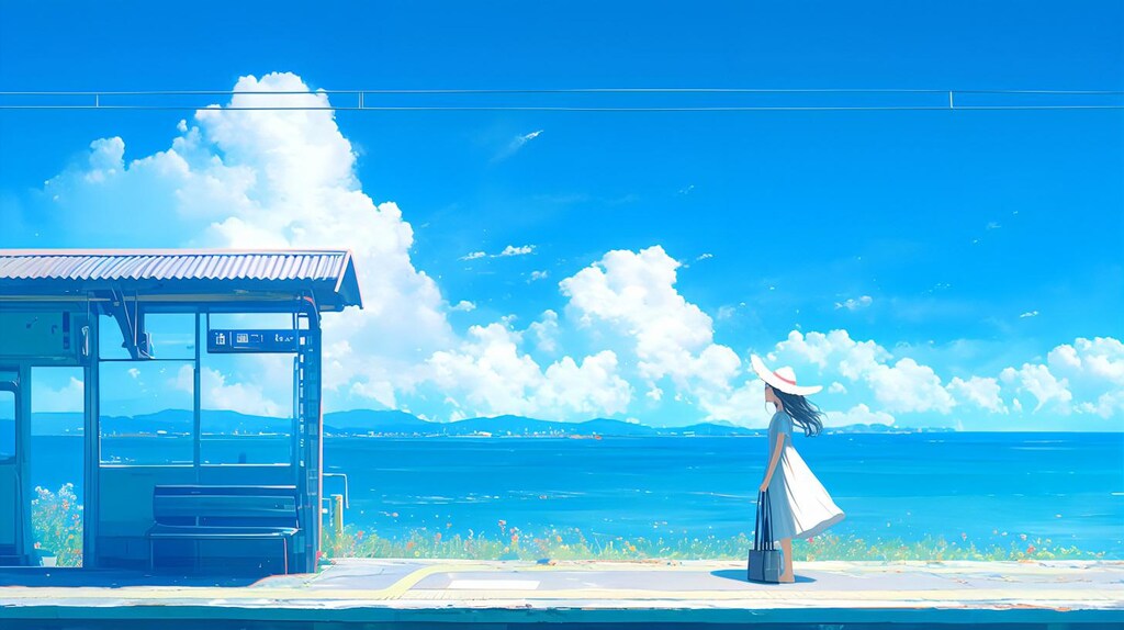 駅のホームと君