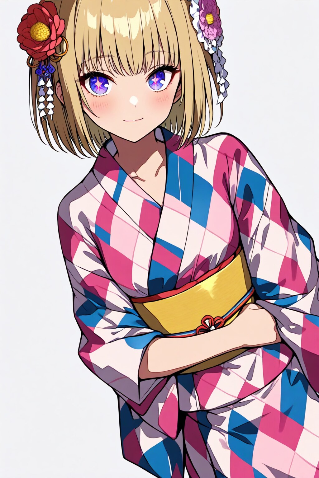 藤華ちゃんの浴衣①