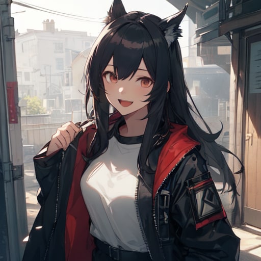 ジャケットケモ耳