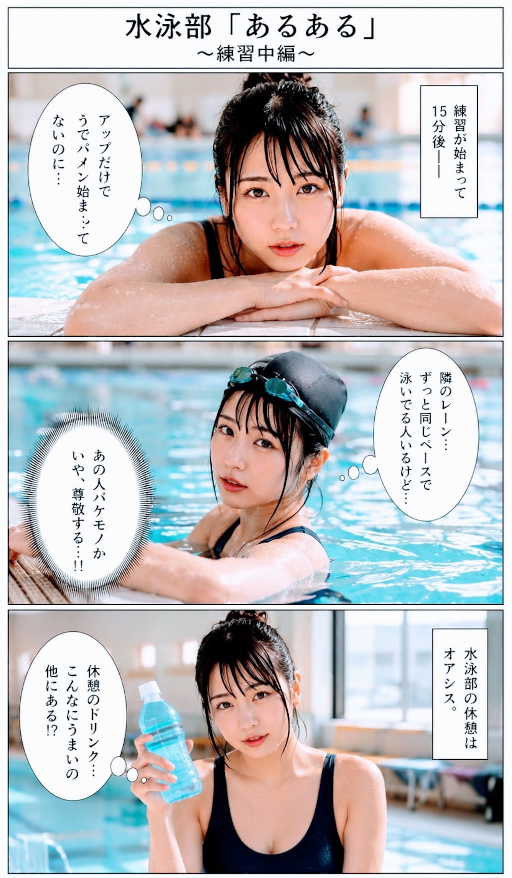 ChatGPT(フォトリアル風)マンガ