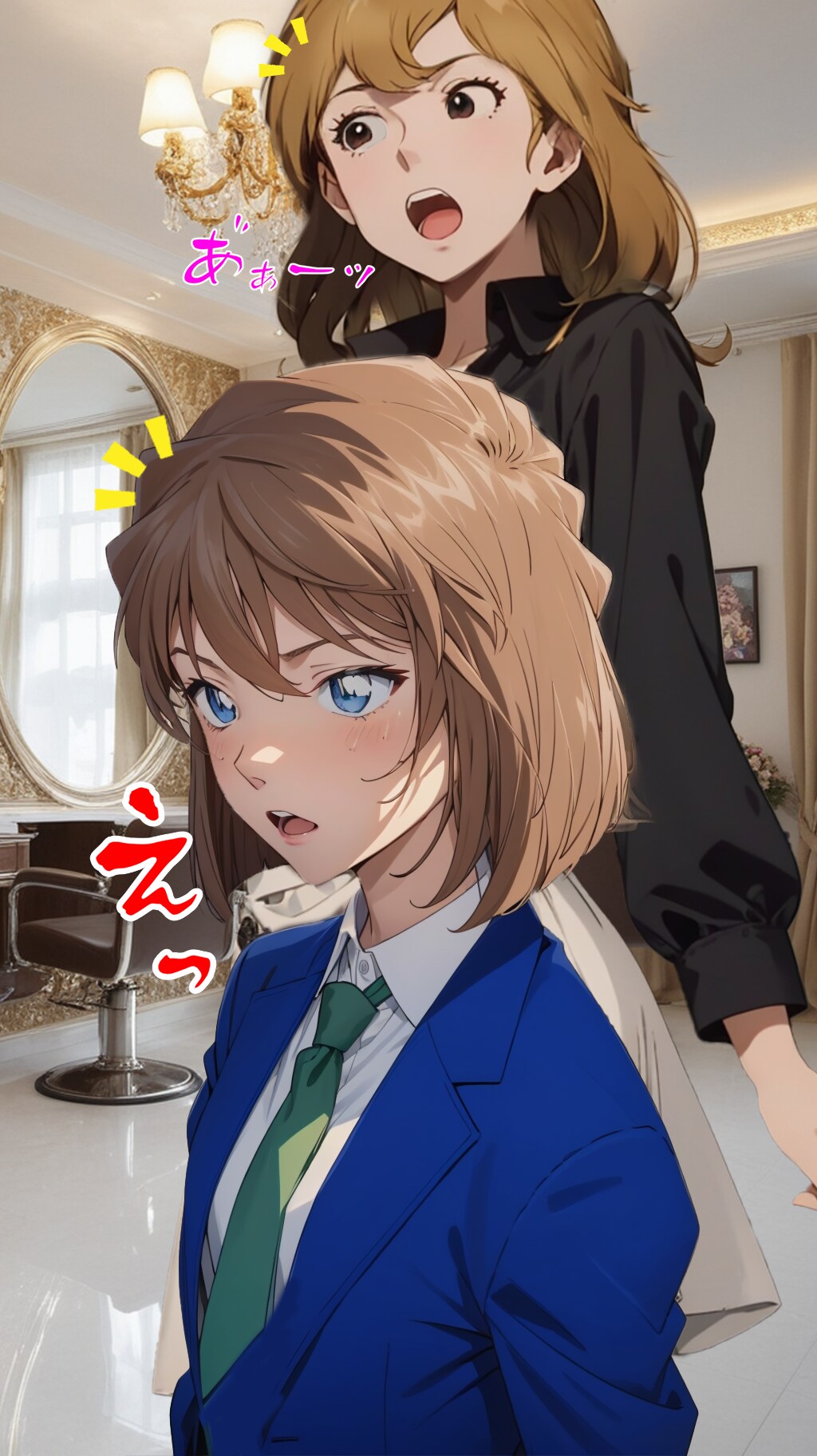 雪の女王！4コマ漫画！