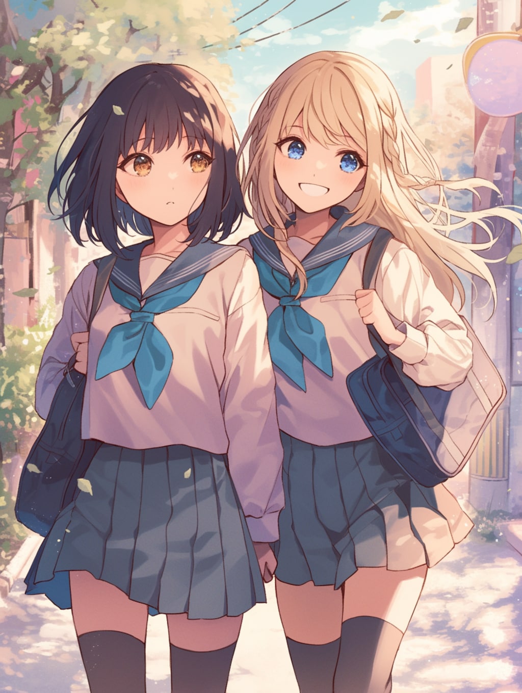 キスしたい二人のJK120