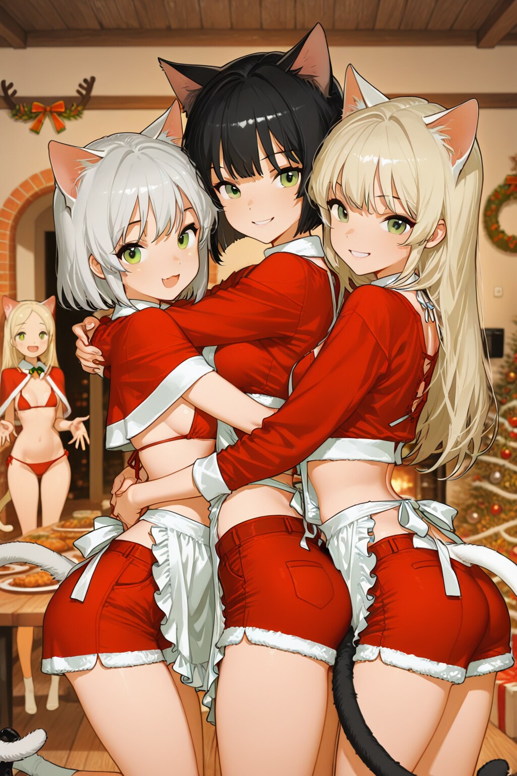 男のコってこういうの好きなんでしょ？（急に着替えに行ったと思ったら…）
