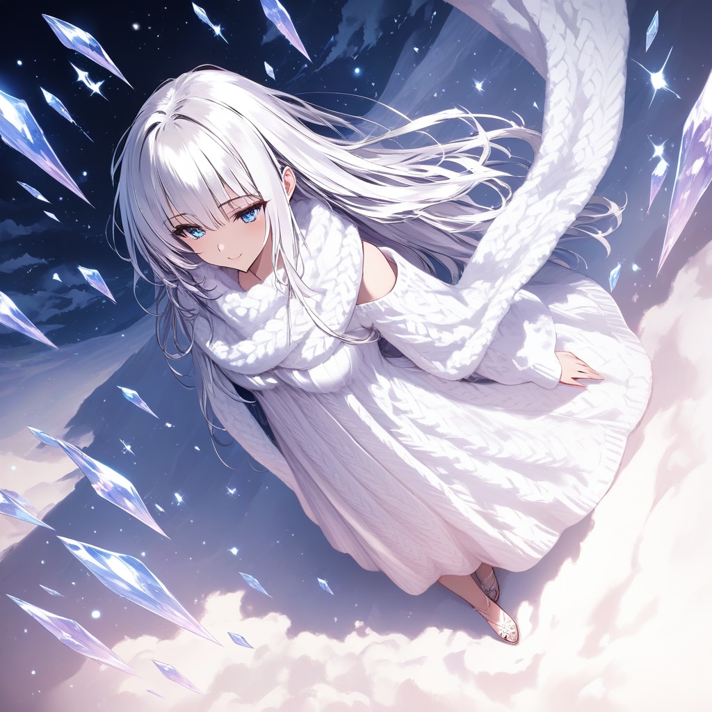 白い子